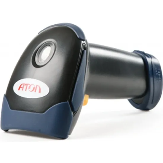 Сканер штрих-кода АТОЛ SB 1101 USB (чёрный) с подставкой