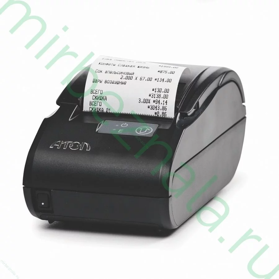 ККТ АТОЛ 11Ф. Черный. с ФН 1.2 15 мес. USB. RS-232. 5.0